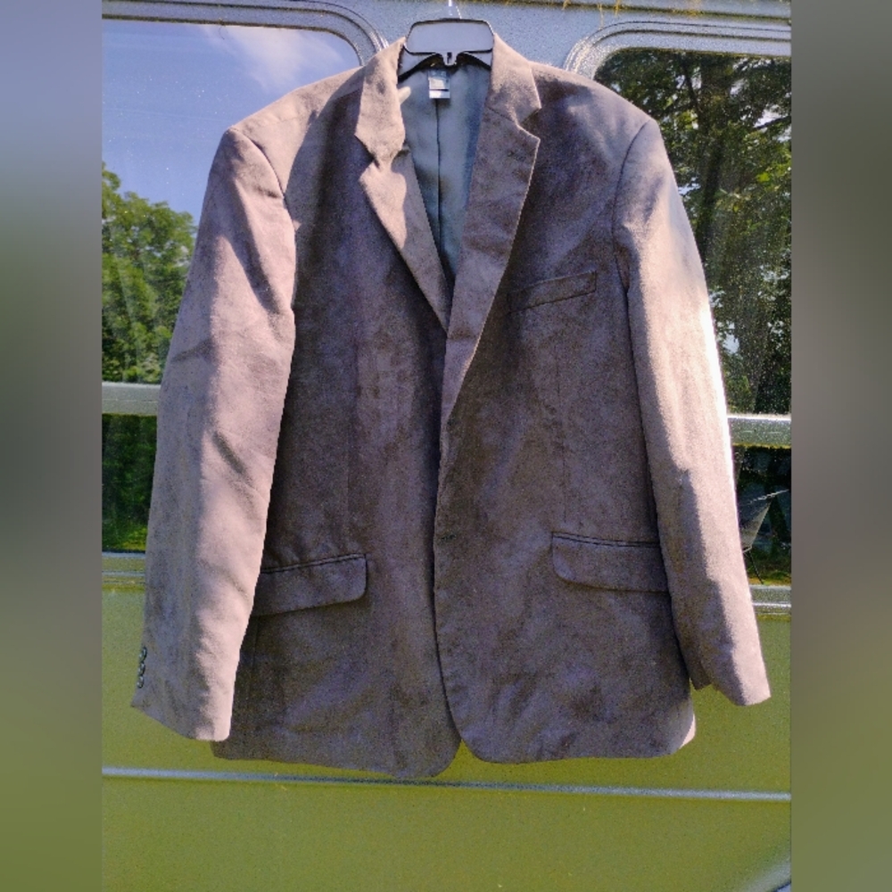 Men's Gray Blazer XXL